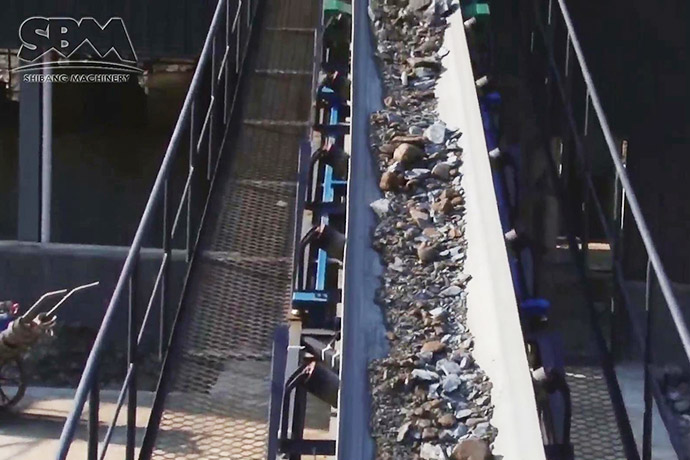 浙江時產250噸河卵石機制砂生產線